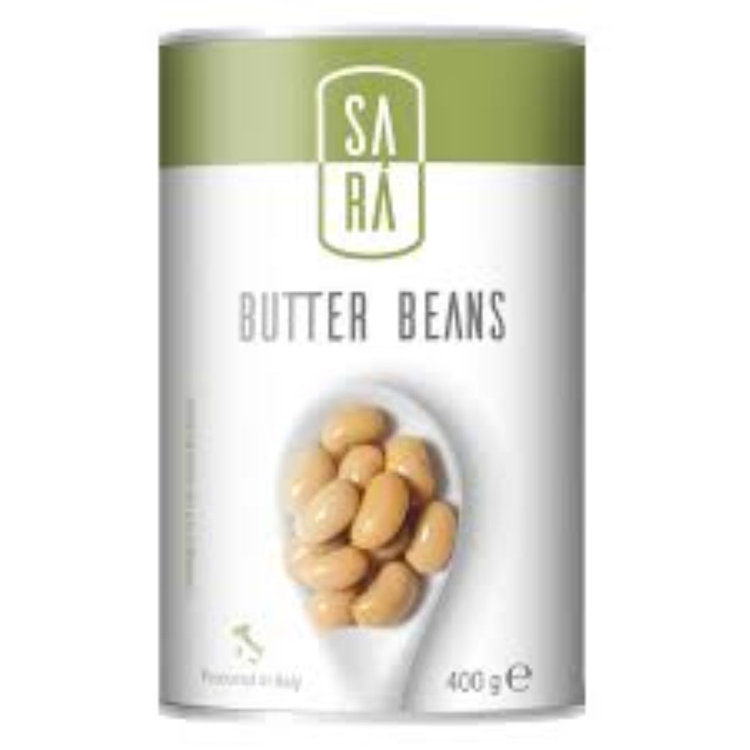 SARA BUTTER BEANS 400G